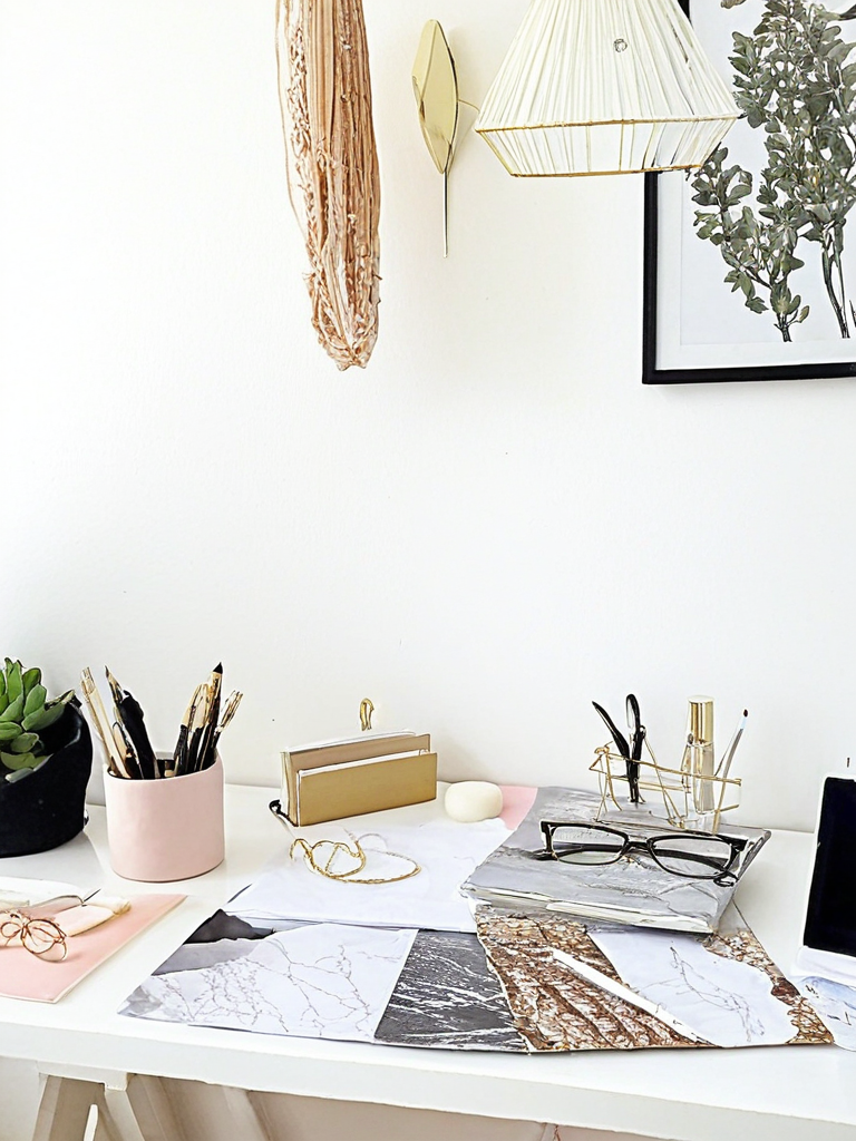 Un espace de travail bien organisé